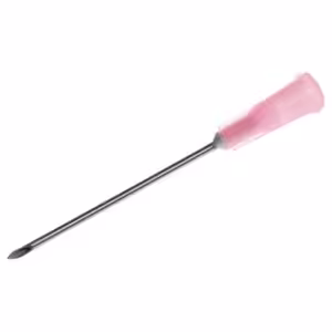 Spuit 5 ml met roze (18G) optreknaald 1,2 x 40 mm – 10 stuks